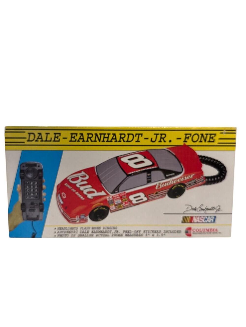Dale Earnhardt Jr Budweiser #8 Car Phone Columbia NASCAR Collectible With Box
